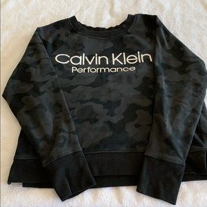 Calvin Klein Black Camp Crew Neck
